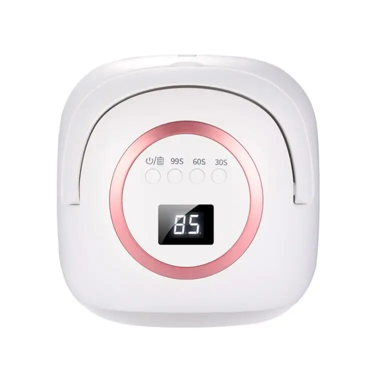 2021 Belmax Cordless Uv Led Nail Lamp 72w Rechargeable Nail Dryer Wireless Gel Polish Curing S40 Lamp