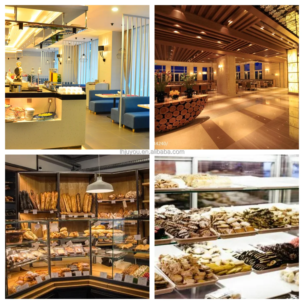 Electric Commercial Bakery Equipment 2 Deck Pizzas Bread Oven Gas Bakery Oven Machines