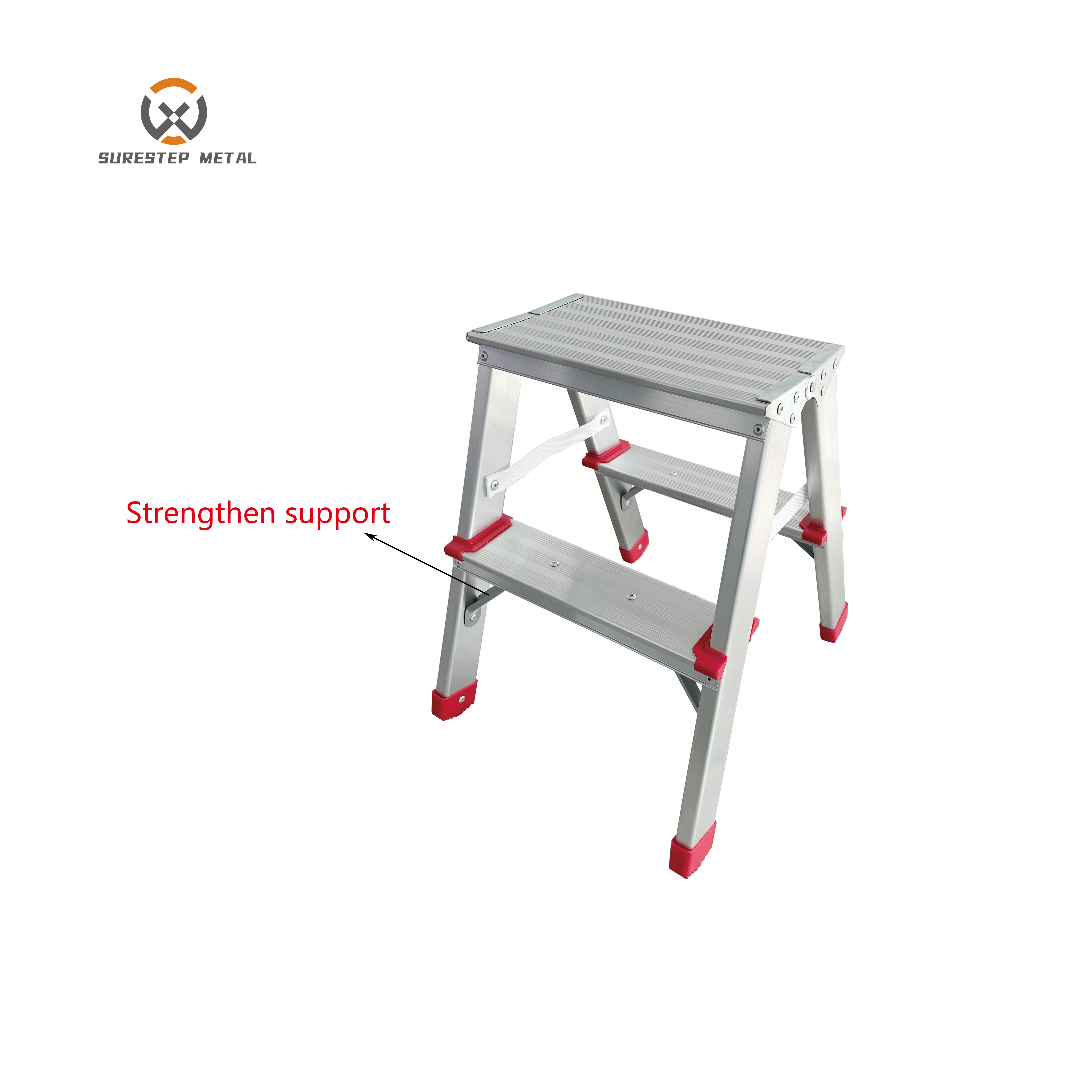 Portable Aluminum  Step Tool Ladder Factory Direct Supply Ladder Steps