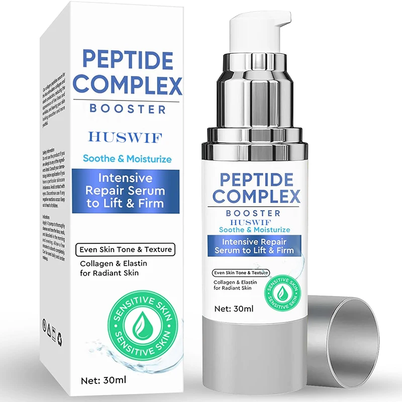 Skincare Reduce the Appearance of Fine Lines and Wrinkles Collagen  Hyaluronic Acid Peptide Anti-Aging Facial Serum for Face