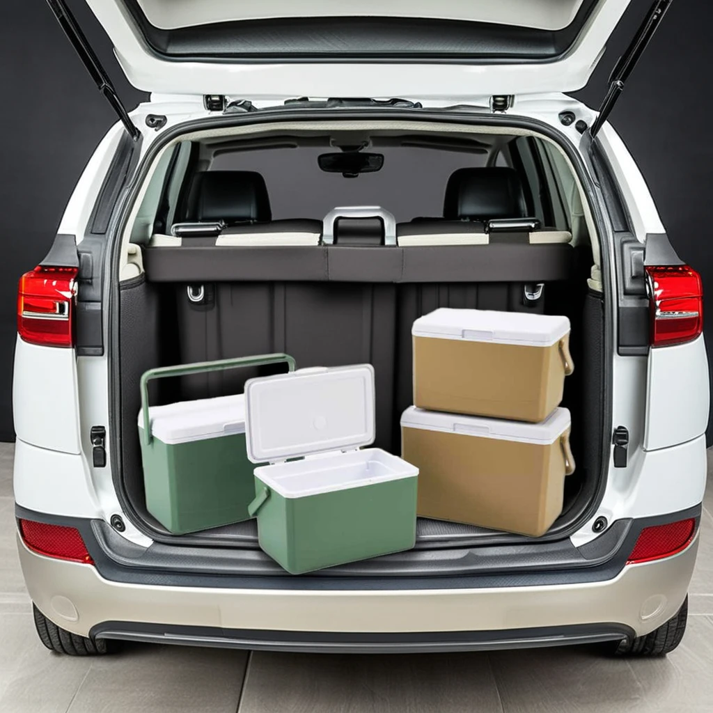 Factory Wholesale Custom Logo Mini Frid 3L Car Refrirator for Camping Outdoor 12V Car Refrirator