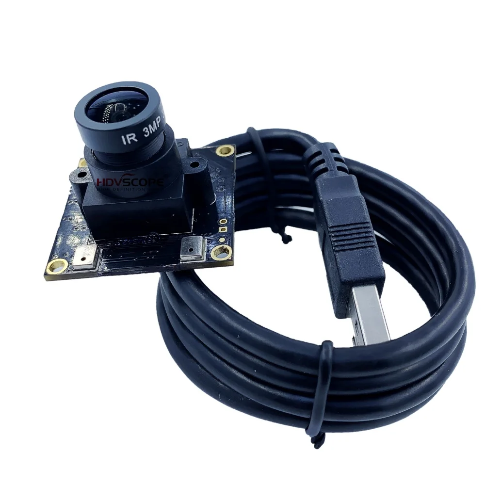 2.0MP HDR 0.01Lux 1920*1080 30fps USB2.0 Низкая освещенность 3.0мкм (H)* (V) цветной USB-модуль камеры