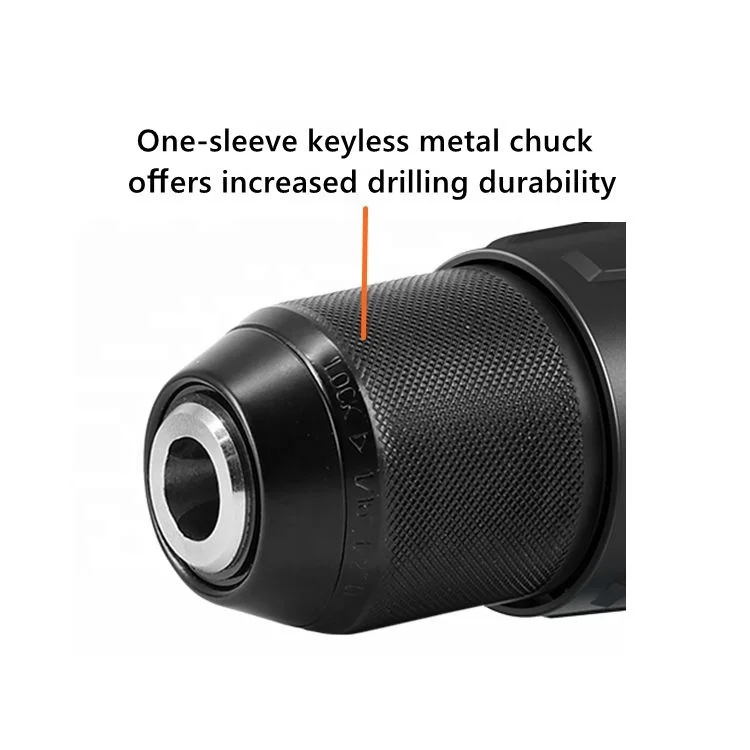 2021 Hot Sale Electric Power 18V lithium battery 50N.m Brushless Cordless Impact Concrete Metal Drill set model CD-B0318E-2T