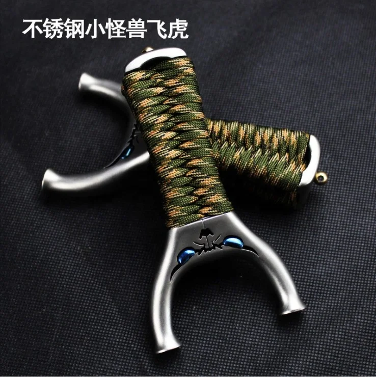 Stainless steel hunting slingshot precision slingshot Chinese slingshot