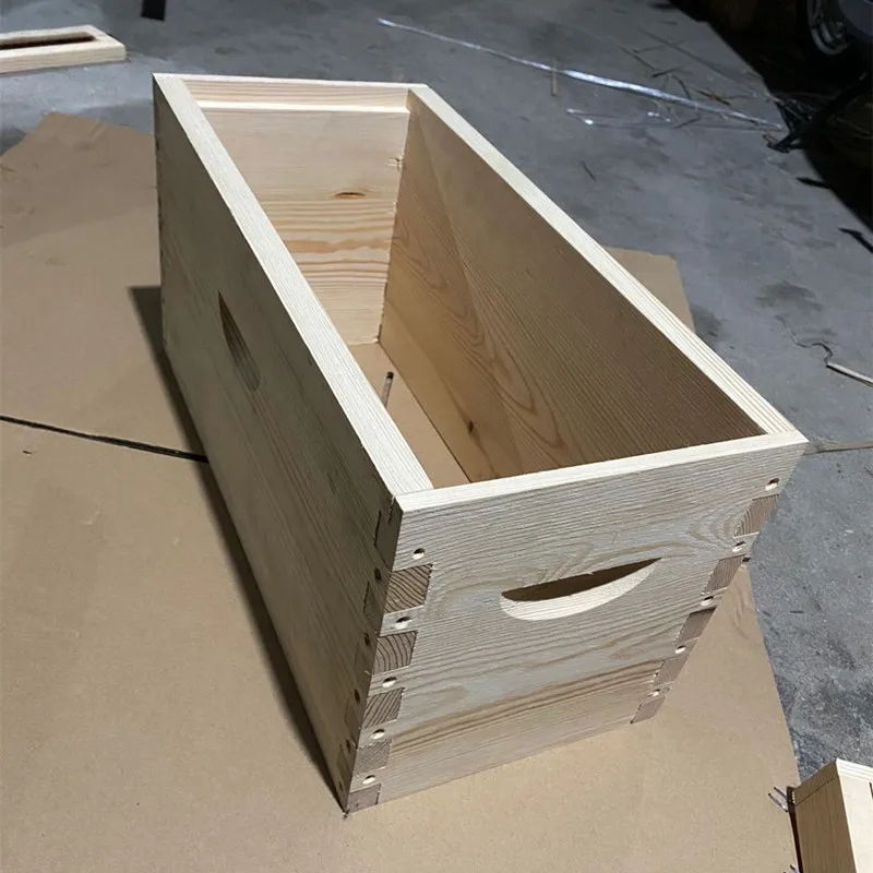 Hot sale apiculture equipment beehive beekeeping Nuc beehive with 5 frames for Queen bee