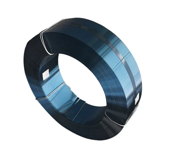 Blue polished steel strip tempered and hardened 65mn SK5 spring