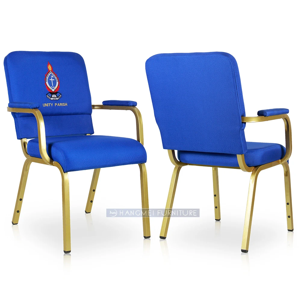 Export high quality metal church chairs, auditorium cinema chairs