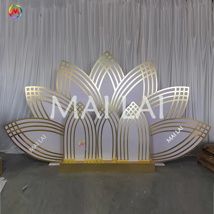 round acrylic backdrop  Luxury PVC Acrylic Party Decoration Backdrop For Sale