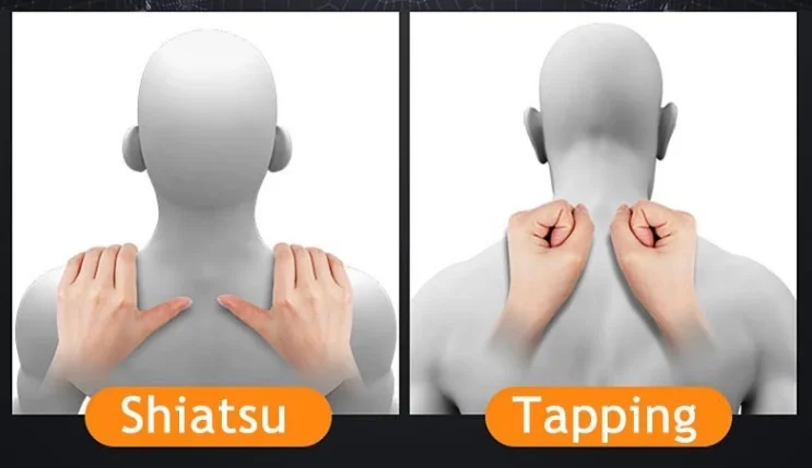  Masajeador de cuello/ hombros y espalda/Спинка percussionmassager/для шеи и плеч шиацу массажный