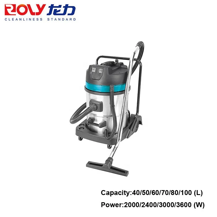 3000W Three-motor Stainless Steel Powerful Professional Heavy Duty Vacuum Cleaner