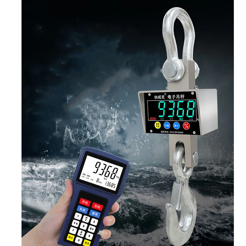 Weighing Hanging Scale Stainless Steel Portable Crane scales for Industry