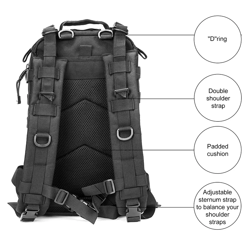  Premium Mountain Outdoor Molle Rucksack military tactic bag Assaults Backpack Mochila tactica