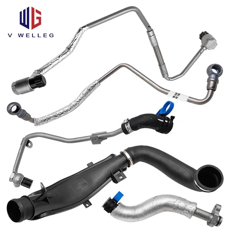 9806186880 Auto Parts 1.6T Turbocharger Oil Pipe For Peugeot 3008 408 508 308 Citroen C4L 1.6T Fuel Inlet Pipe Oil Return Pipe