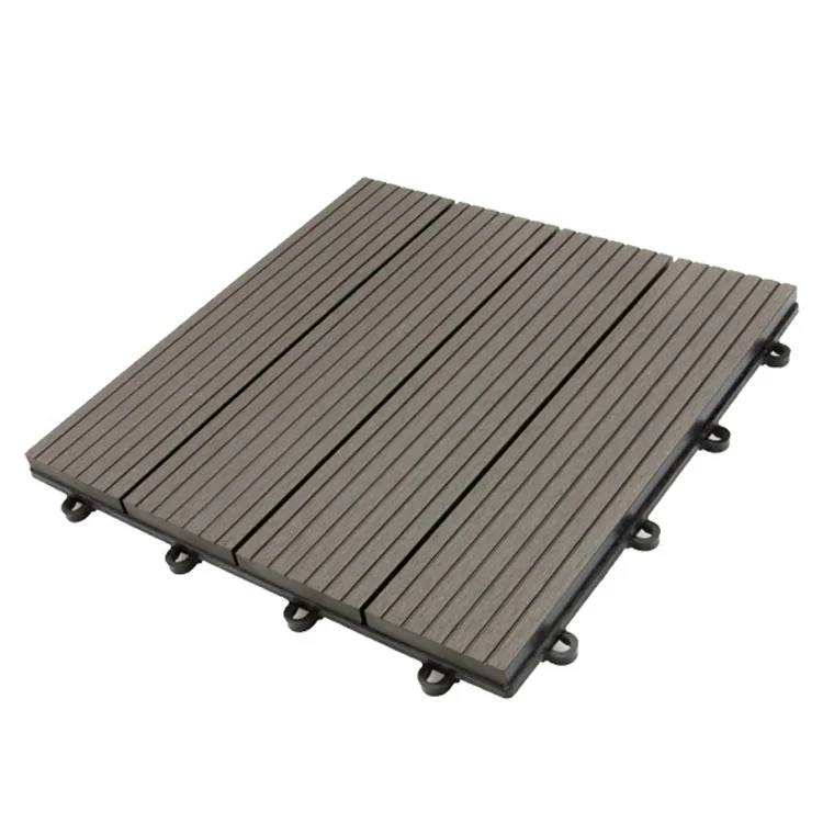 Wholesale Easy Install Garden Use Wpc Diy Interlocking Click Tile