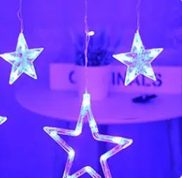 
Amazon house window curtain led star diwali string light ball bulb indoor home decor 