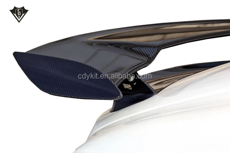 Carbon fiber SLS rear wing W197 Spoiler black series for benz SLS