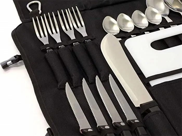 Amazon Hot Sale Wholesale Hiking Bbq 24pcs Set Bbq Outdoor Bbq Grill Tool Set