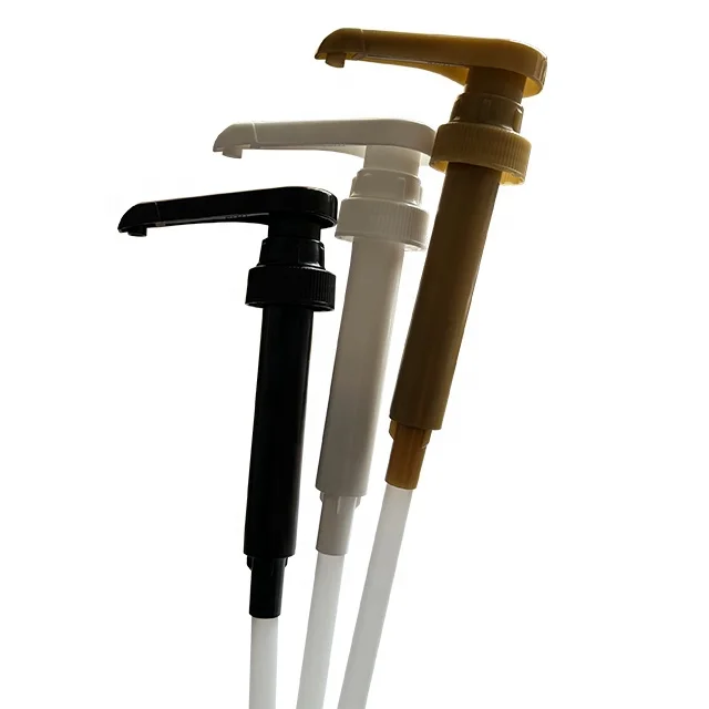 28mm 28/400 28/410 Long Nozzle Maple Torani Syrup Pump for DaVinci Monin Syrup Bottle