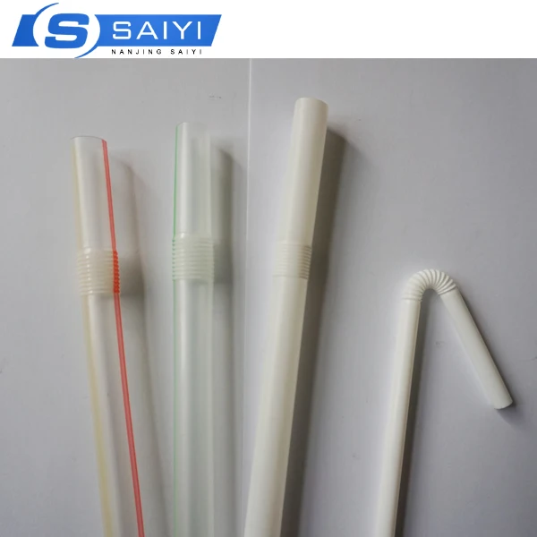High Speed  8mm 10mm 12mm flexible U shape straw making machine for PP PLA straws