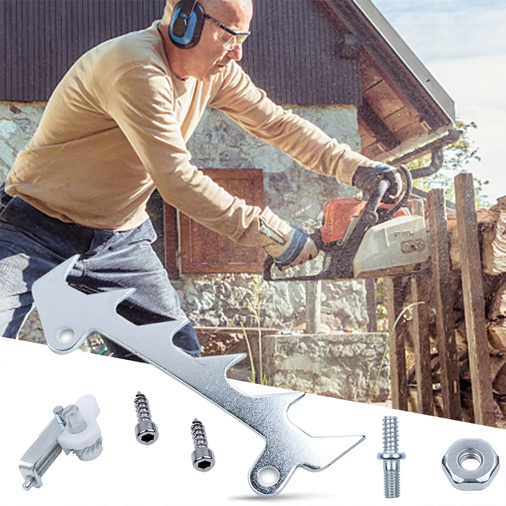 2 Set Bumper Spike Felling Adjustment Nut Screw for Stihl 017 018 MS170 MS180 Chainsaws