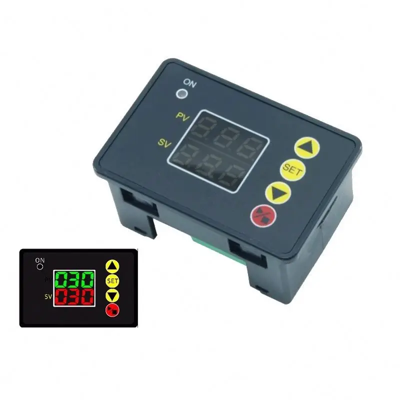 DC 12V 24V AC 110V 220V программируемый цифровой реле задержки времени T2310 модуль управления таймером 0-999/мин/час