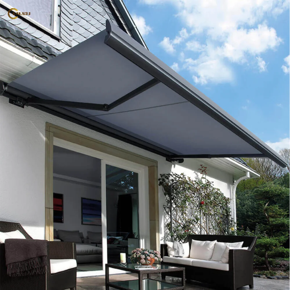 KAKADU Motorized Retractable Full Cassette Awning High-quality Retractable Awnings Product Type