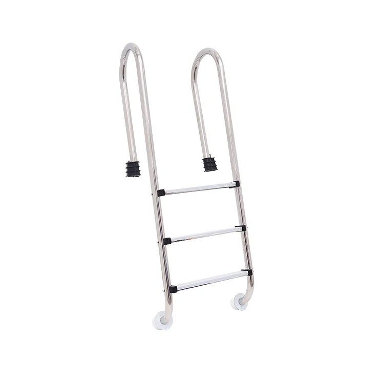 China manufacturer outdoor swimming pool 304/316 swimming step ladder stainless steel pool ladder