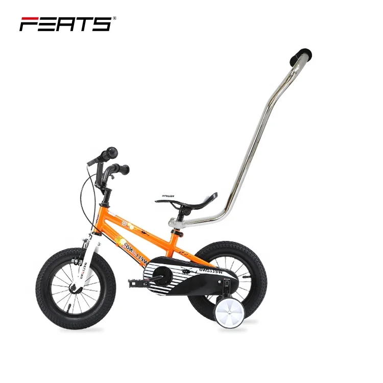 Bike Safety Training Bar For Kids,Bicycle Push Bar For Bicycle Riding  Bicycle Accessories Safety Control Balance Handle Bar