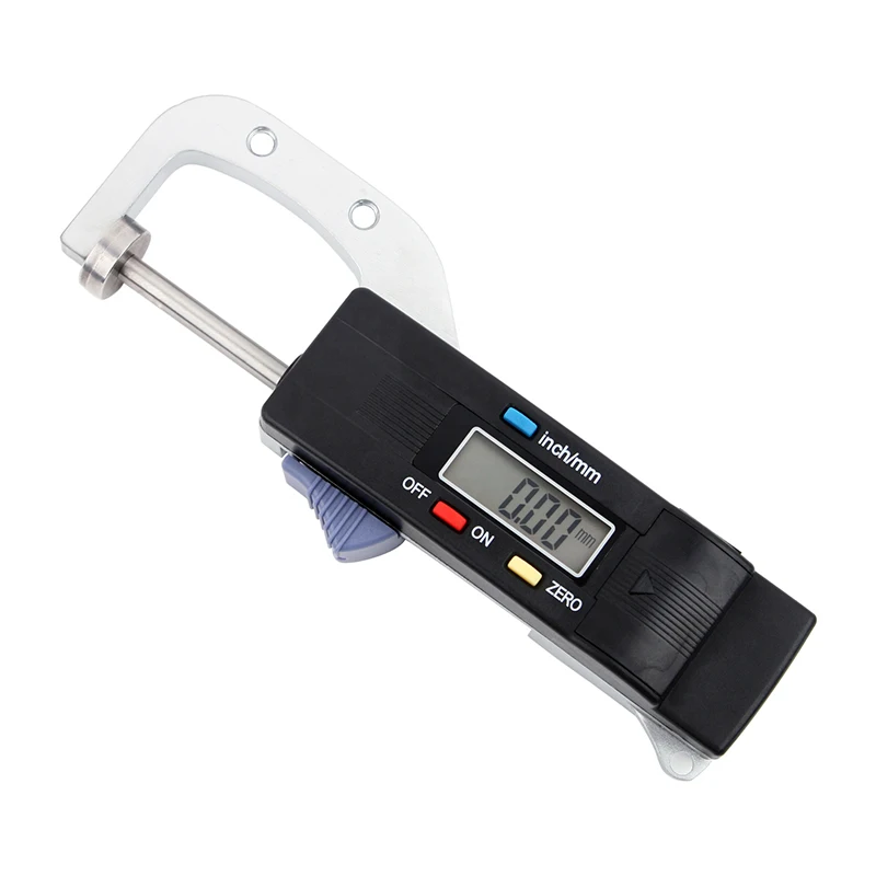 High accuracy micrometer 0-25mm diamond gem pearls measuring and gauging tools digital thickness gauge
