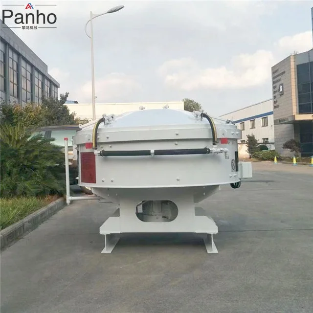 High efficiency 375L/600KGS pan type Teka concrete mixer electric for ready-made concrete and precast concrete