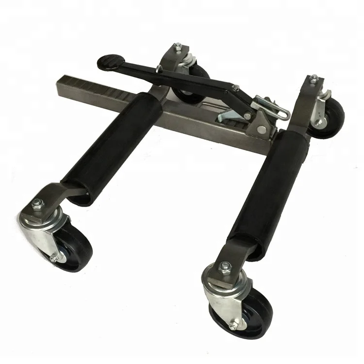 1250 LBS Mover Dolly Hydraulic  Wheel Dolly Hydraulic PositionJack Car Dolly