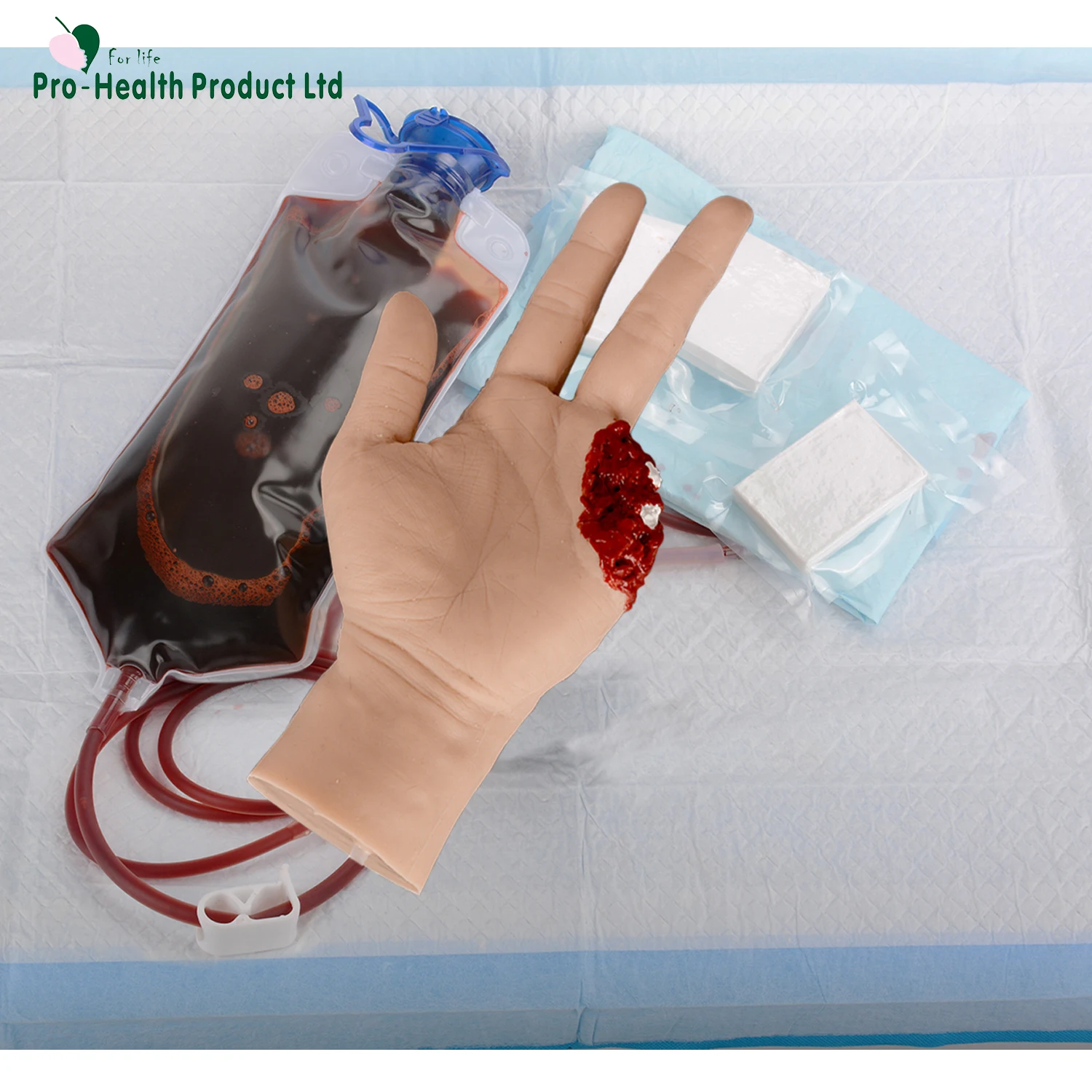 Basic Amputation Finger Trauma Wound Care Palm Model
