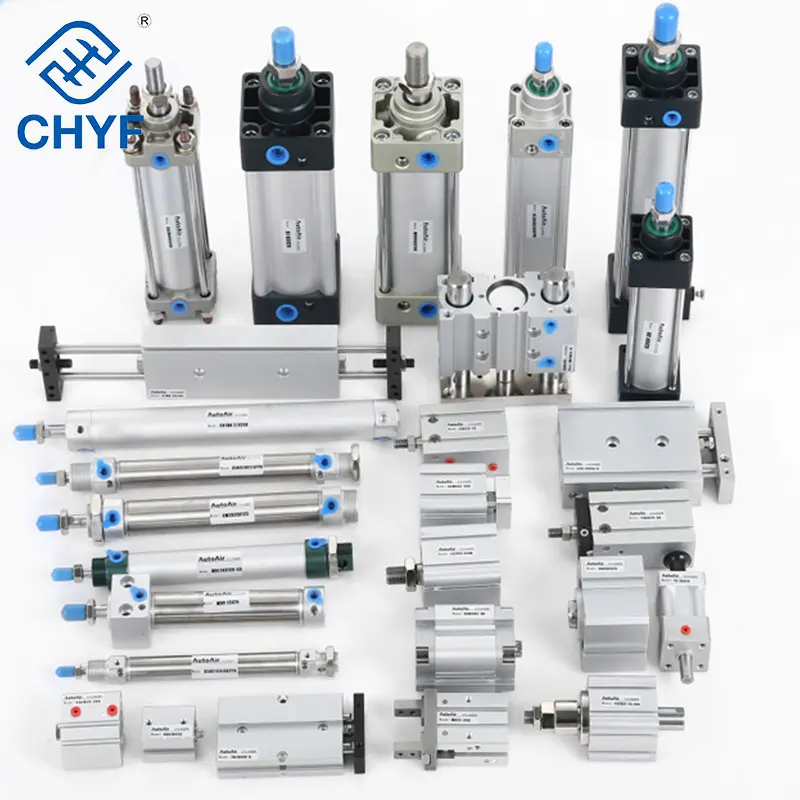 SDAS40-60/75/100/125/150 thin cylinder with magnetic inner teeth Airtac