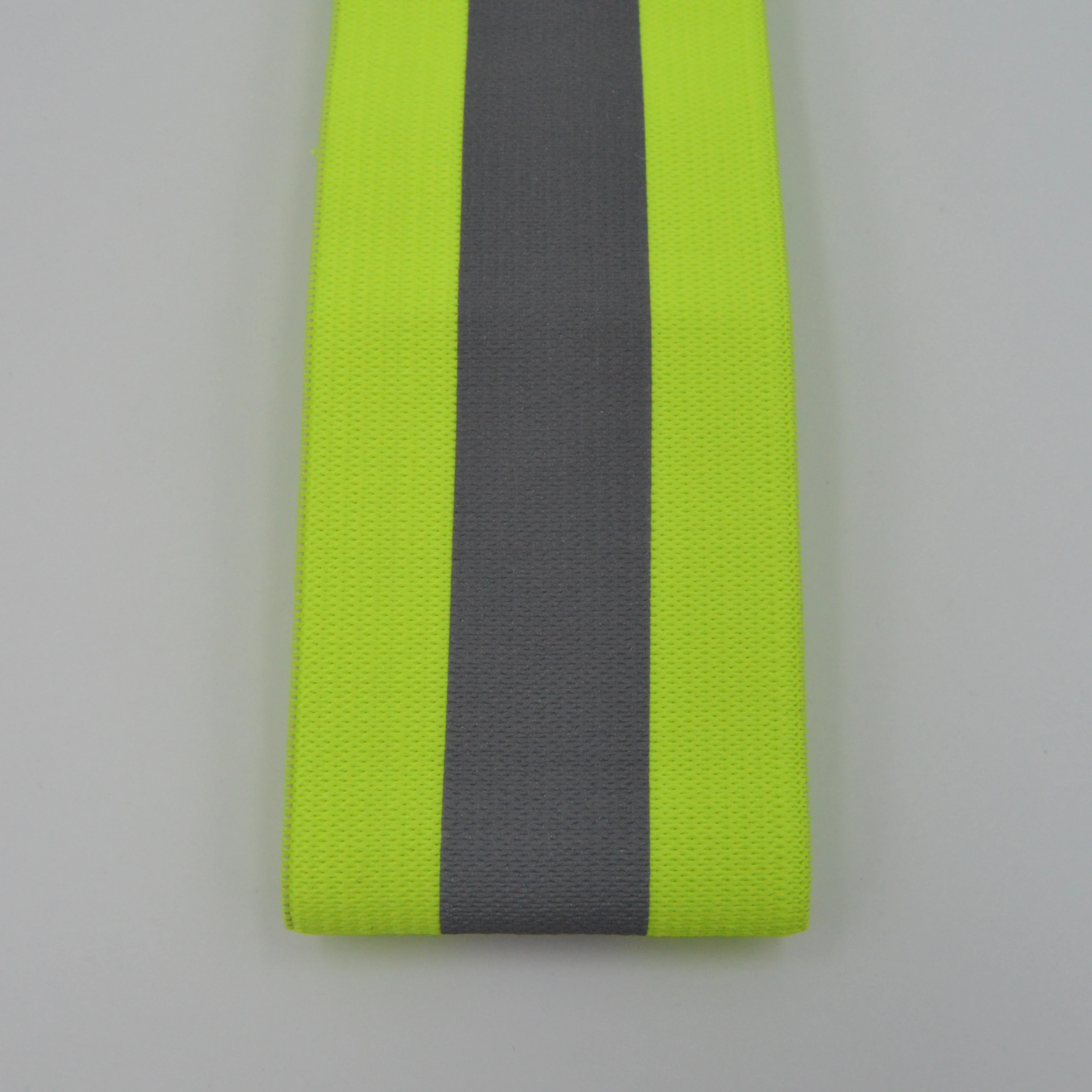 High Light Fluorescent Reflective band Soft Reflective Strip Elastic Band