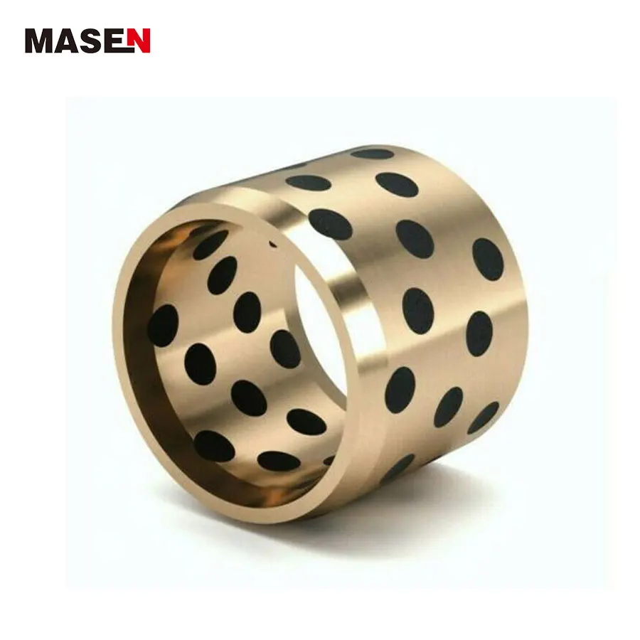  Graphite Bronze Bearing Oilless Bushings Self Lubricating Slide