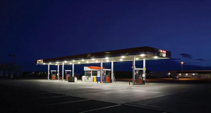 4000 Lumens LED Canopy Fixture 120-277V 100Watt 150W 5000 Kelvin Replaces 100 Watt Metal Halide