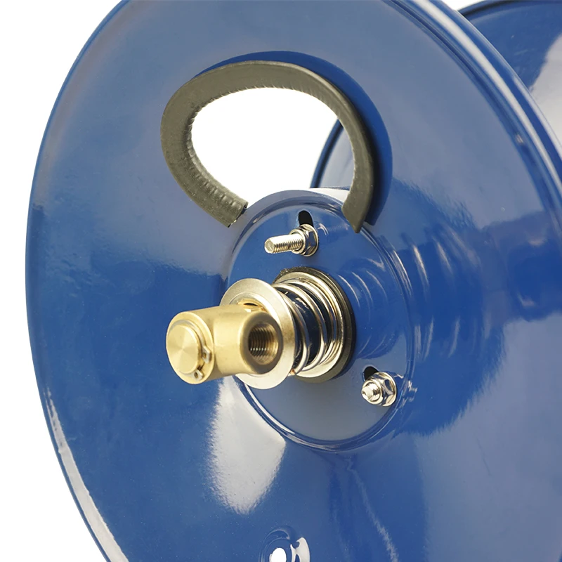 Commercial Air Hand Crank Reel Retractable Heavy Duty 3/8\