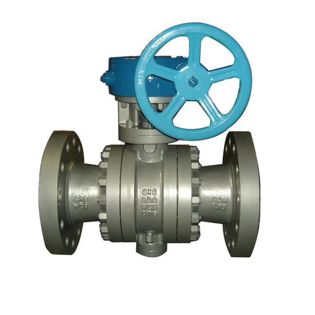 Double Block and Bleed 3PCS API 607 API 6FA Fire Safe Anti Blow-out Stem RB Ball Valve