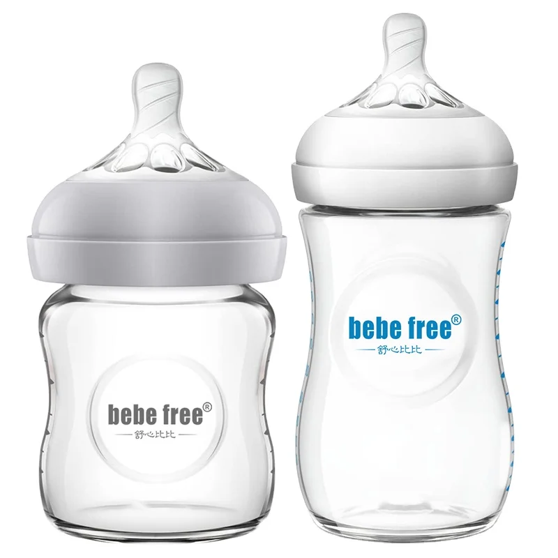 Силиконовые бутылочки для кормления грудью