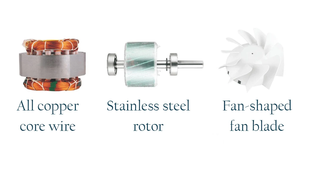 Inline Duct Air Ventilation Extractor Exhaust Fan  Low Noise Energy-Saving Diagonal Flow Booster Pipeline Fan for Household