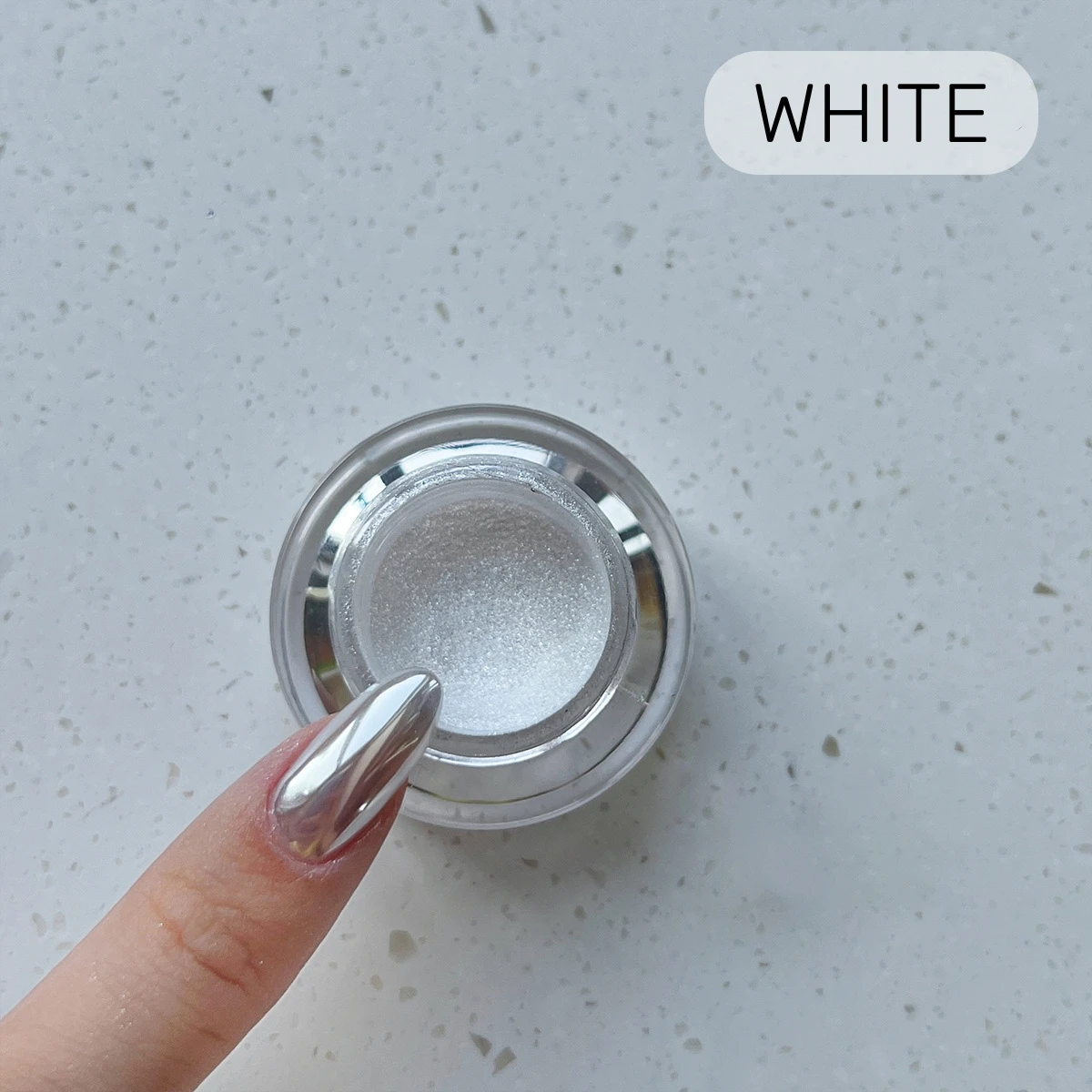 MyBeautyNails голографическая цветная хромированная Русалка для протирания пыли перламутровые зеркальные пигментные белые жемчужные хромированные ногти