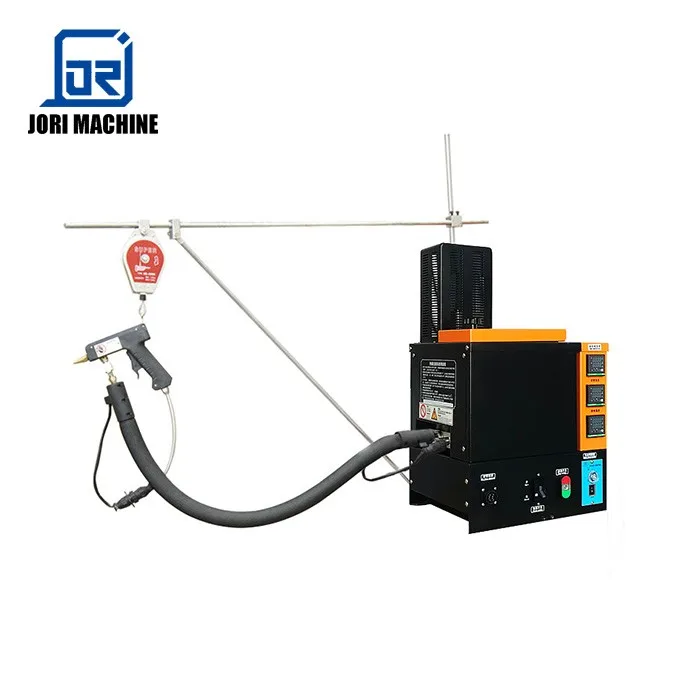 Послуавтоматическая термоклеевая машина с ручеым клеевом пистолетом