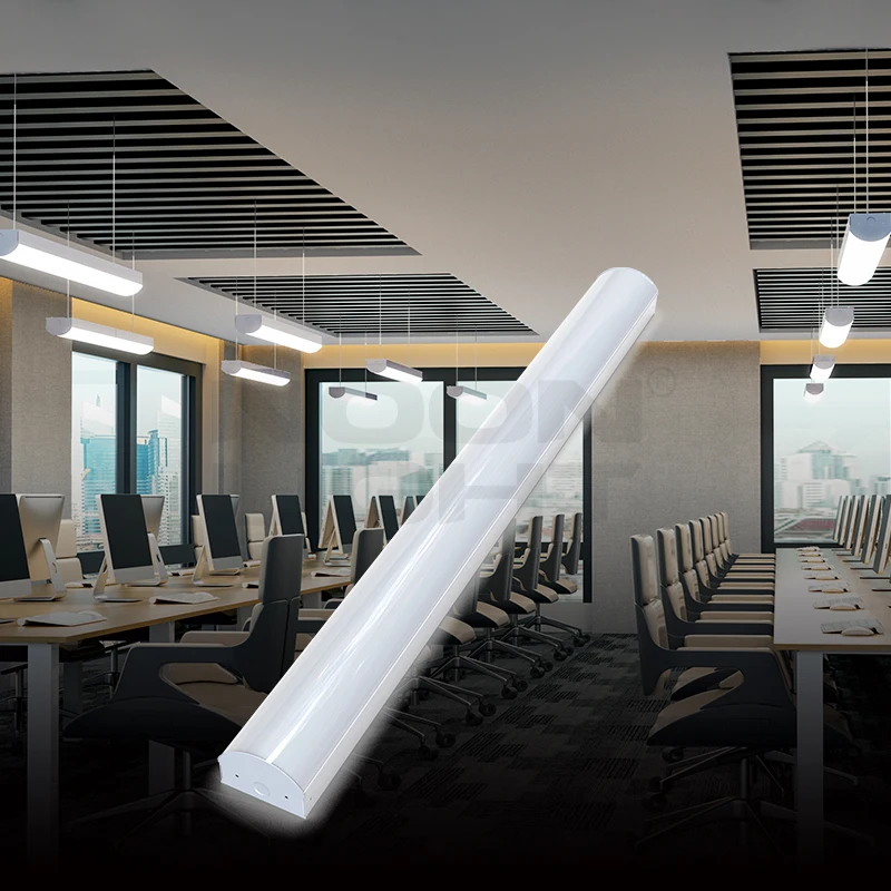 Direct Shipping Factory Vietnam 4' Width Ceiling Or Wall Mount LED Linear Stairwell & Corridor Fixture Led Batten Lights