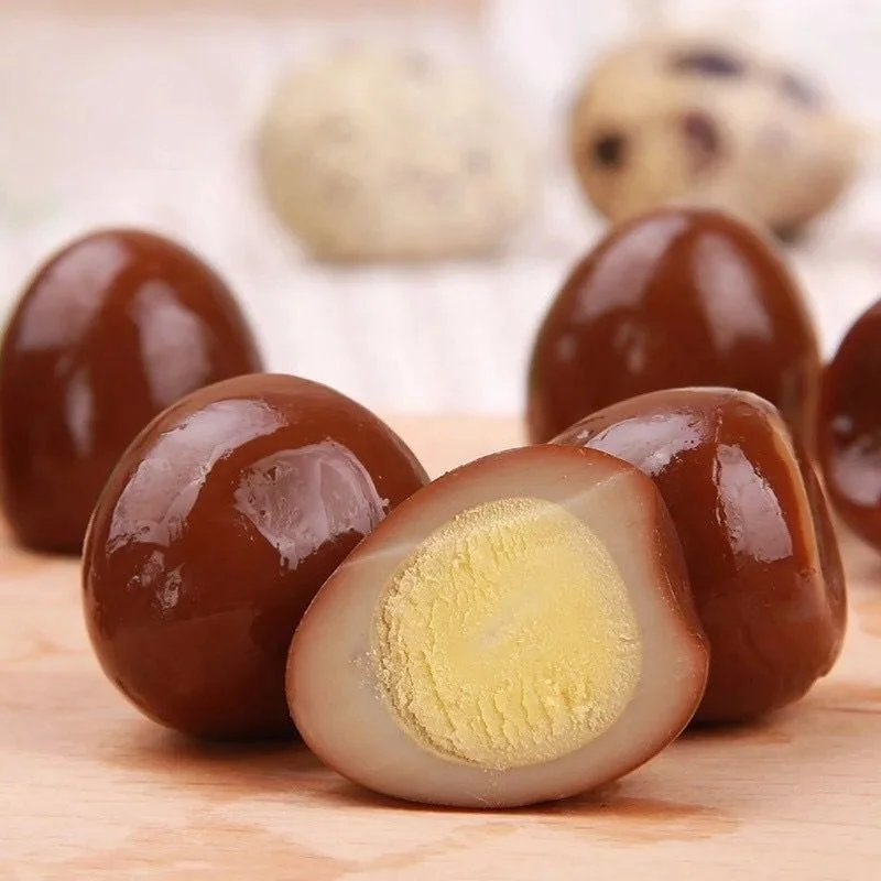 
Sale Spicy Salted baked flavors snacks for kids quail quail eggs 