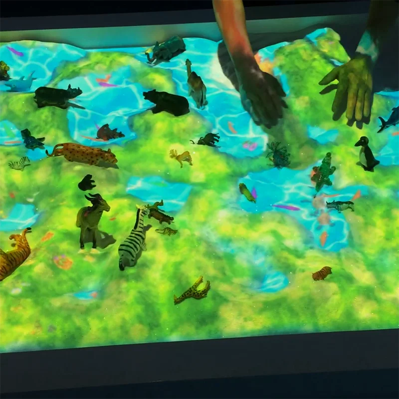 Augmented Reality Interactive Projection Games Funny Interactive Sandbox Games Real Scene Experience immersive holographic