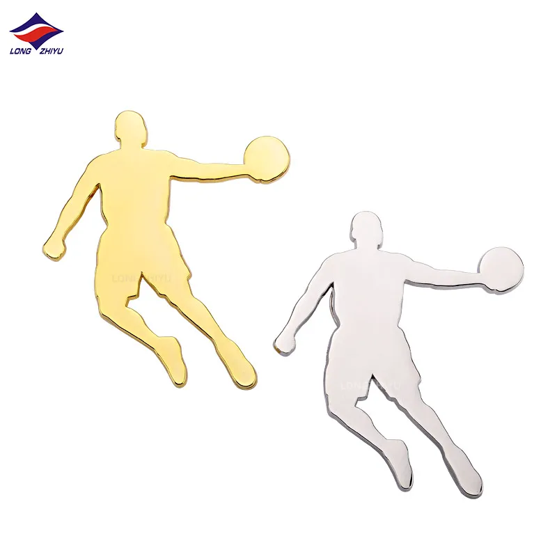 Longzhiyu professional corporate badges manufacturer custom specialty logo lapel pins factory wholesale employee metal gold pins