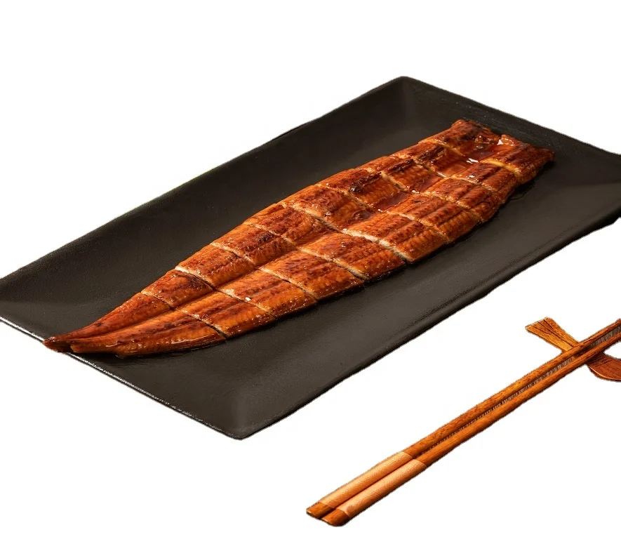 Factory Supply High Quality Japanese Sushi Frozen Seafood Unagi Kabayaki Headless Back Cut Roasted Eel
