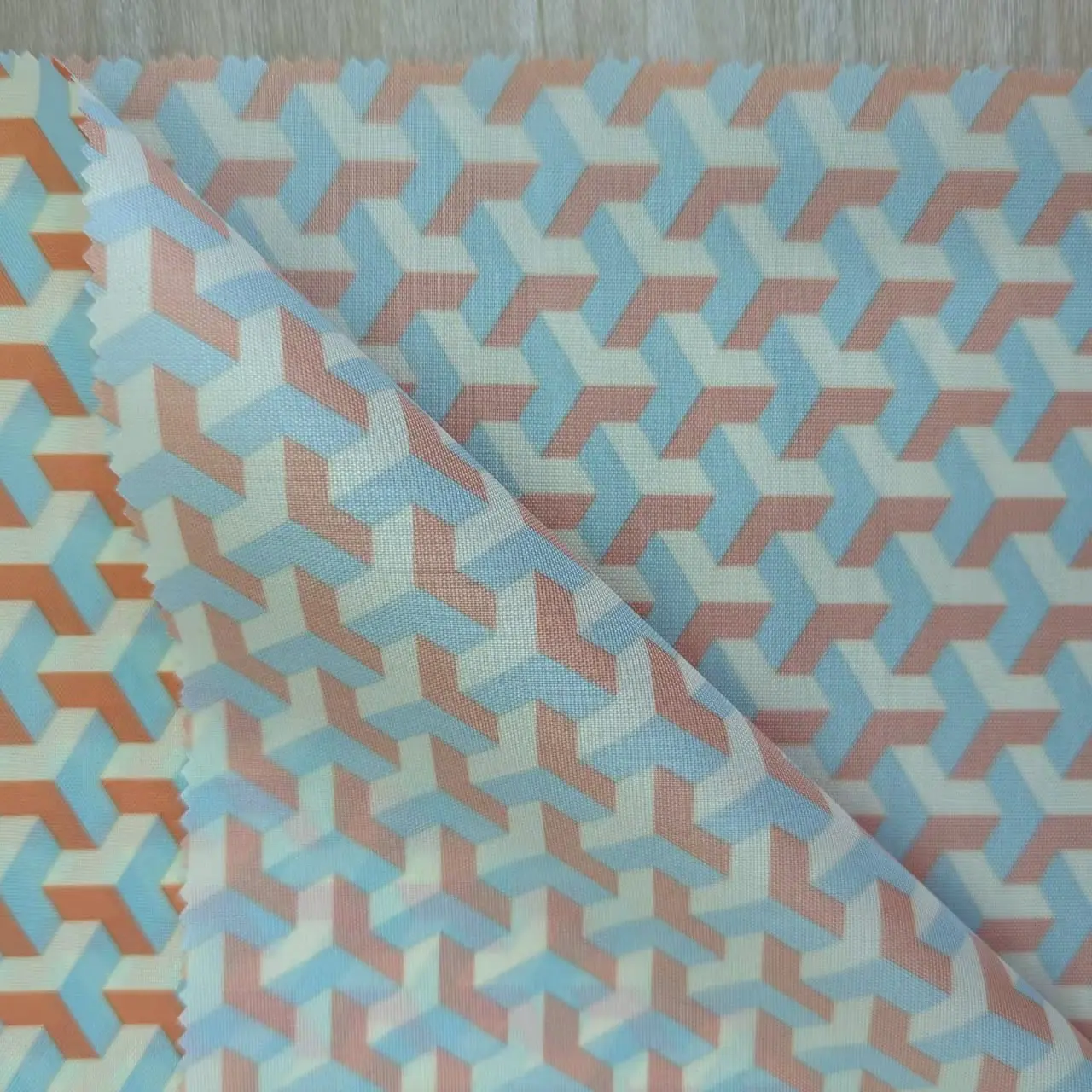 Factory price PA coated printed waterproof 210D 76gsm polyester oxford fabric