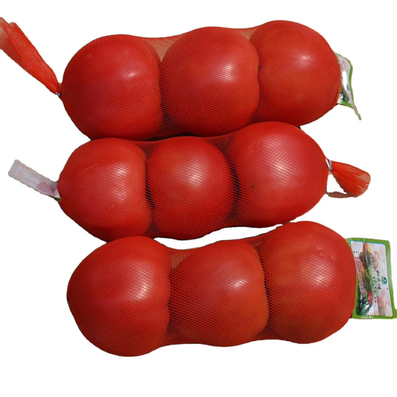 mini egg Ginger garlic vegetables fruit mesh bag