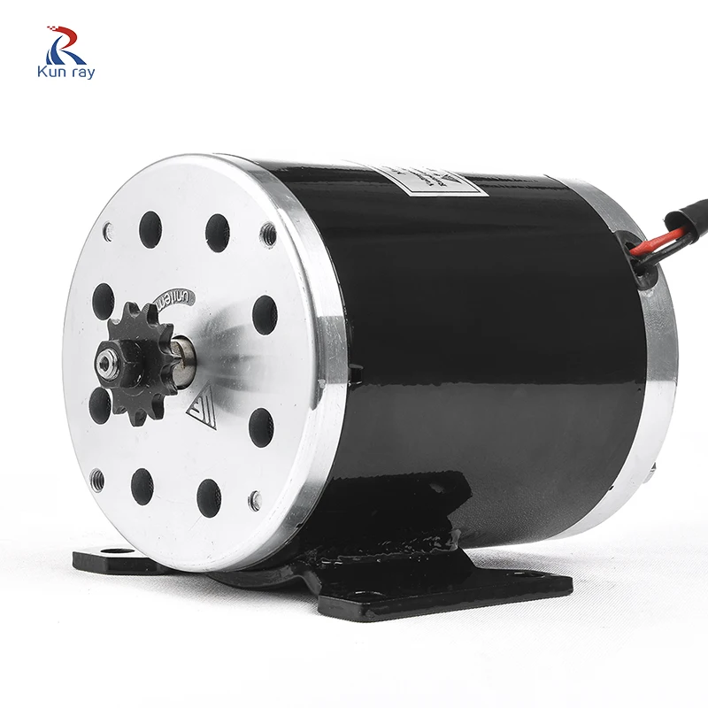 MY1020 Electric Tricycle Motor 24V/36V/48V 500W Brushed DC for E-Bike & Scooter Hub Motor Parts for 48v Electric Cycle